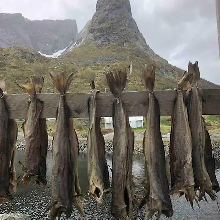 Arctic Fishermans Lodge- Sauna Included * Moskenes