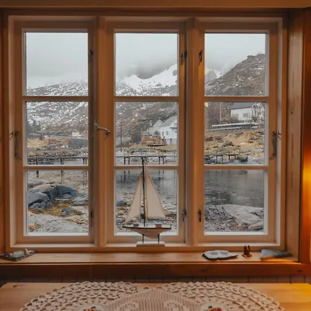 度假居 Arctic Fishermans Lodge- Sauna Included 莫斯克内斯