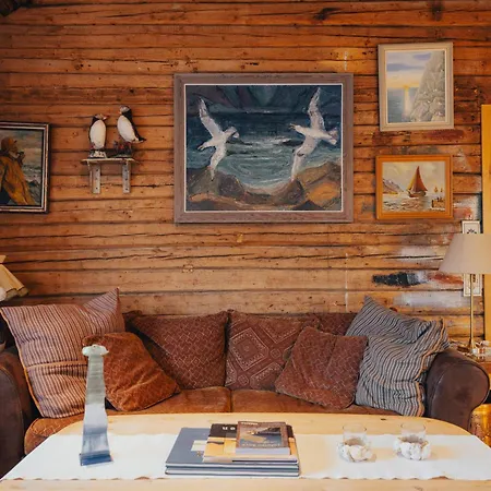 度假居 Arctic Fishermans Lodge- Sauna Included 莫斯克内斯