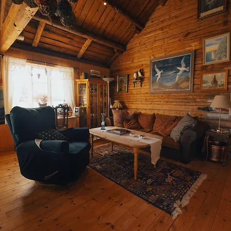度假居 Arctic Fishermans Lodge- Sauna Included 莫斯克内斯