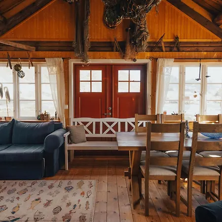 度假居 Arctic Fishermans Lodge- Sauna Included